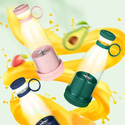 Electric Juicer Cup 6 Blades Blender Milkshake Machine USB Portable Fruit Milk Mixing Tool Mini Fresh Juice Blender Beauty World Shop