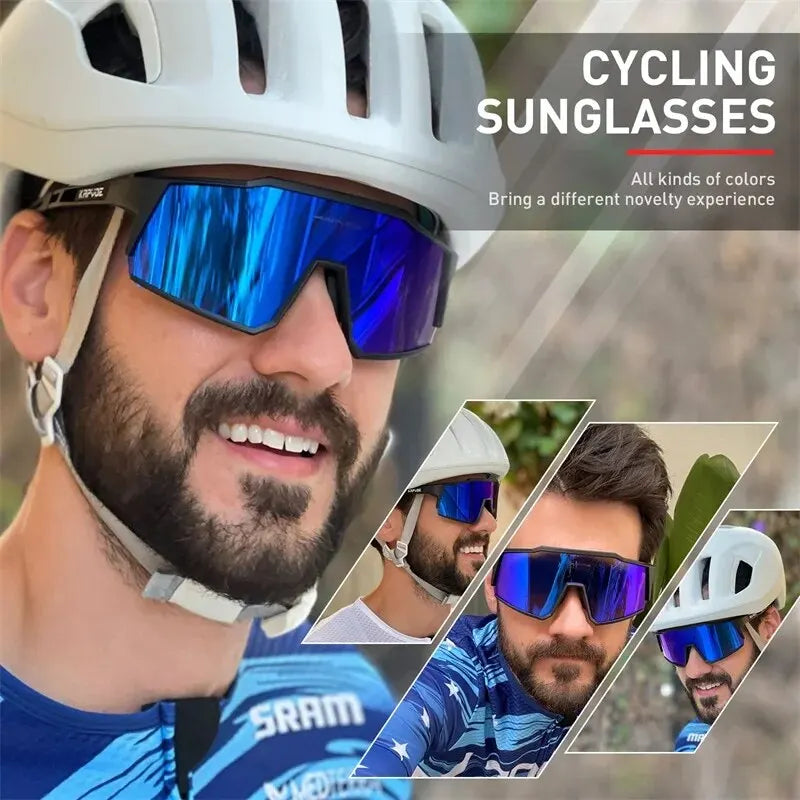 Kapvoe Cycling Glasses Polarized MTB Road Bike Glasses UV400 Protection Sunglasses Ultra Light Sport Eyewear Equipment Beauty World Shop