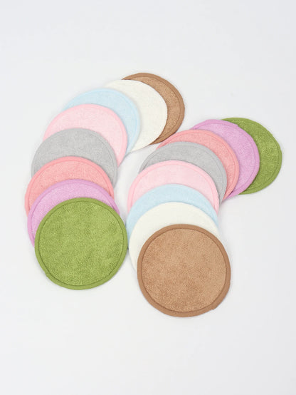 5/10/20 Pack Reusable Makeup Remover Pads Washable Face Cleansing Puff Cloth Clean Sponge Liquid Cream Tools Cosmetic Remover Beauty World Shop