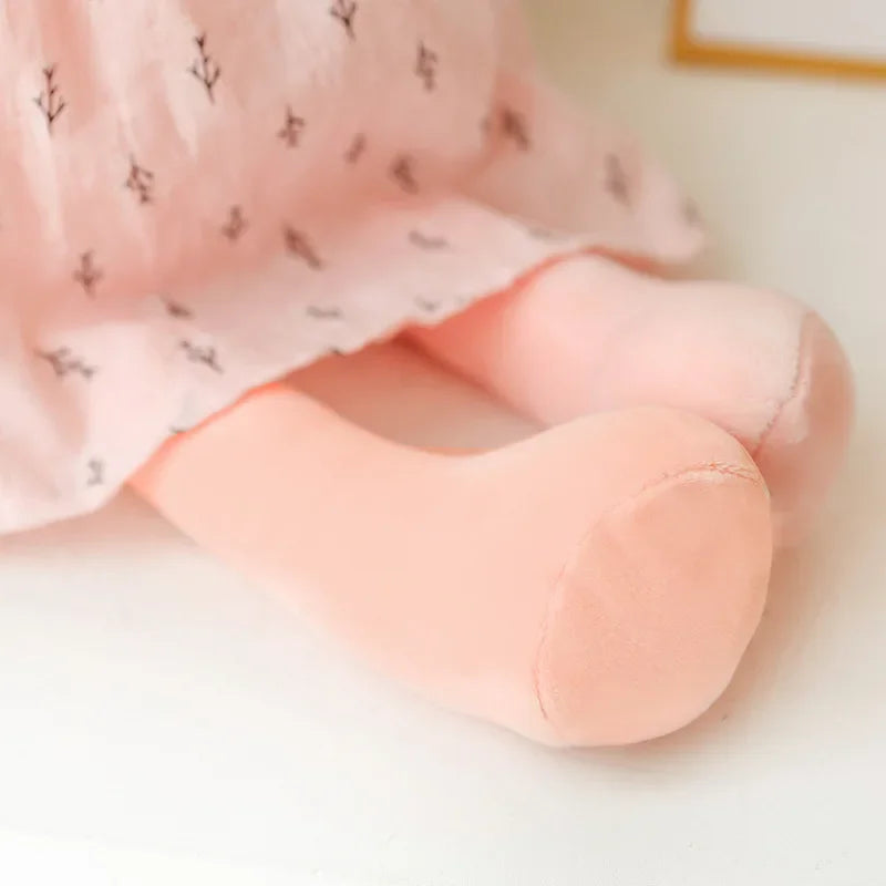Kawaii Long Ear Rabbit Plush Toys Baby Sleep Comfort Dolls Stuffed Soft Animal Toys Lovely Rabbit for Children Girls Room Decor Beauty Fashion