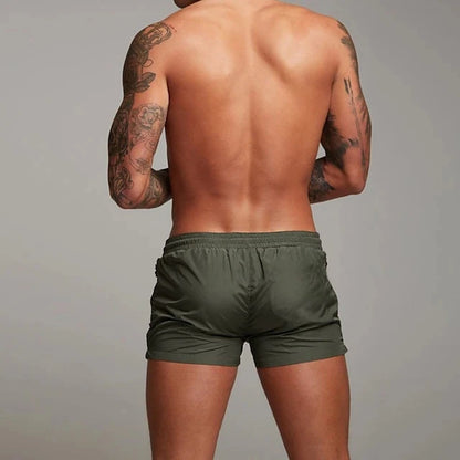 Mens Swim Trunks with Zipper Pockets Mesh Liner Summer Beach Board Shorts Quick Dry Swimming Bathing Suit Swimsuit Swimwear Beauty World Shop