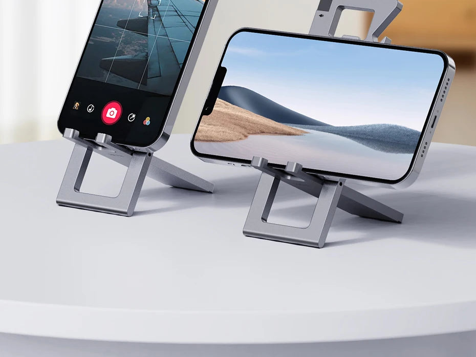Hagibis Cell Phone Desktop Holder Foldable Metal Phone Stand 5 in 1 Creative bottle opener for iPhone 15/16/17 Pro Max Samsung Beauty World Shop