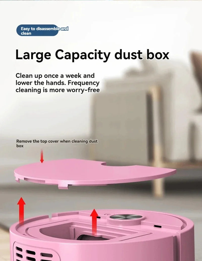 Smart Vacuum Cleaning Robot Mini Mopping Suction And Sweeping Integrated Fully Automatic Cleaning Sweeping Robot Beauty World Shop