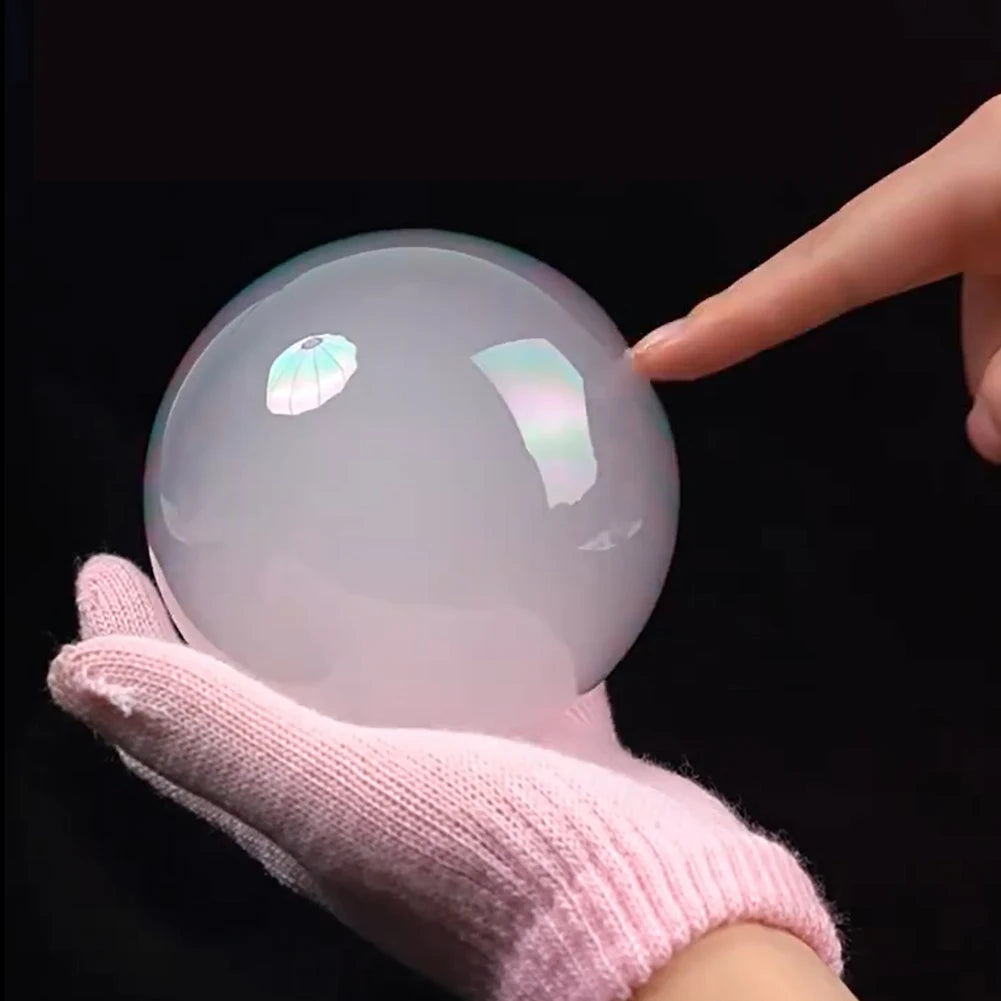 Elastic Smoke Bubble Machine USB Rechargeable Portable Bubble Maker Elastic Bubble Fog Wand for Kids  Electric Bubble Blower Beauty World Shop