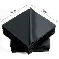 Black eyeglass cloth