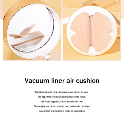 Air Cushion BB Cream Moisturizing Foundation Concealer Whitening Oil-control Waterproof Butterfly Powder Puff  Makeup Cosmetics Beauty World Shop
