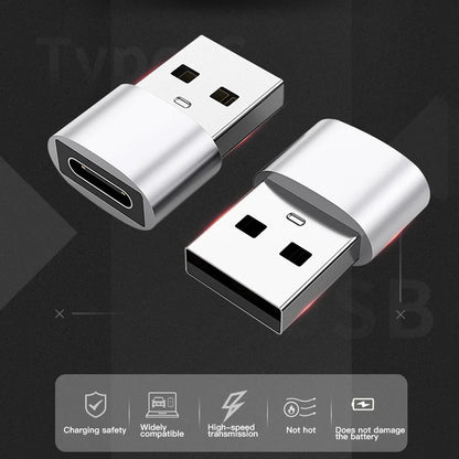 2Pcs USB To Type C OTG Adapter USB USB-C Male To Micro USB Type-c Female Converter For Macbook Samsung S20 USBC OTG Connector Beauty World Shop