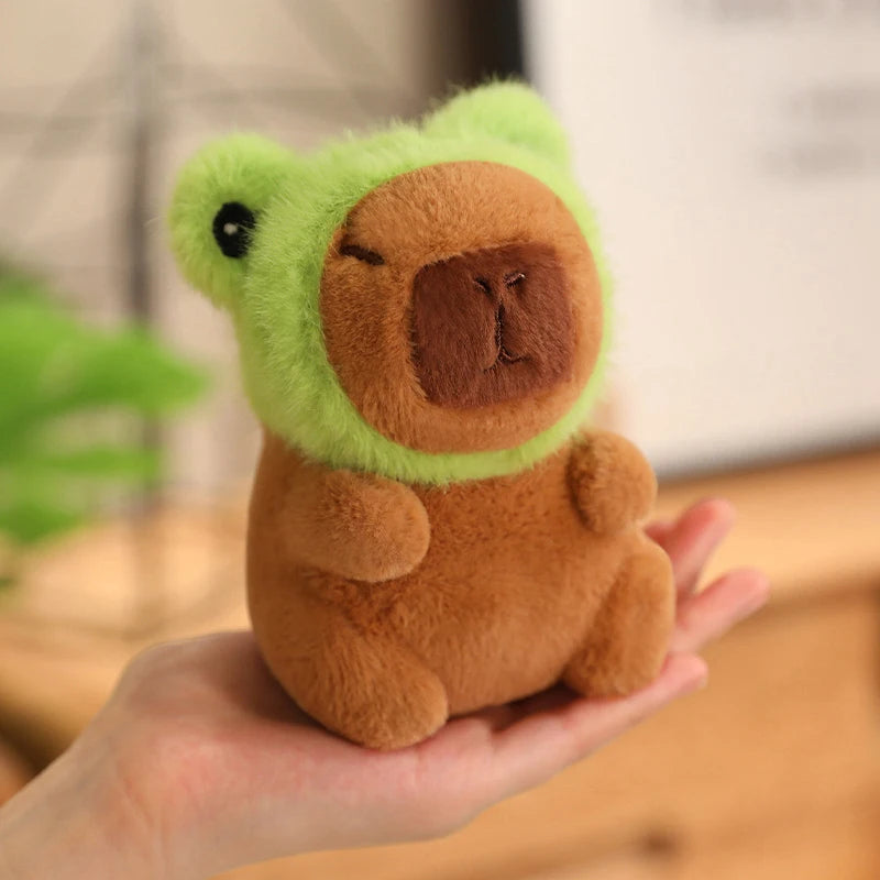 Capybara Plush Toy Pendant Keychain Capibara Cosplay Pokemon Pikachu Disney Stitch Sanrio Kuromi Plushies Stuffed Bag Decor Gift Beauty World Shop