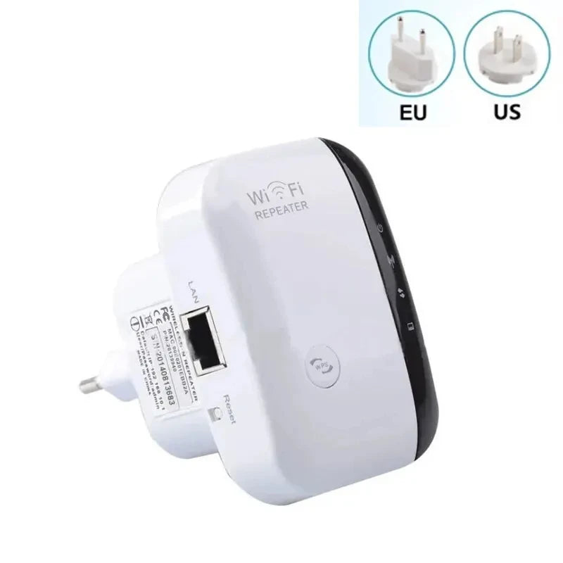 Wireless Signal Booster Wifi Extender Small Steamed Bun Network Repeater Ap Broadband Home Router Signal Amplification Extension Beauty World Shop