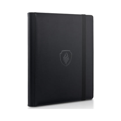9 Pocket Card Binder, 360 Trading Card Holder Book, Premium PU Cover Zip Binder For Cards, Durable Side Loading Card Fold Beauty World Shop