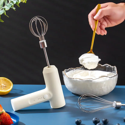 1 PCS Wireless Electric Food Mixer Portable 3 Speeds Egg Beater Baking Dough Cake Cream Mixer Kitchen Tools Beauty World Shop