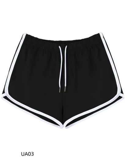 Summer Women's Casual Solid Cotton shorts Yoga Gym Workout Fitness Pants Loose Student Comprehensive Training Short Beauty World Shop