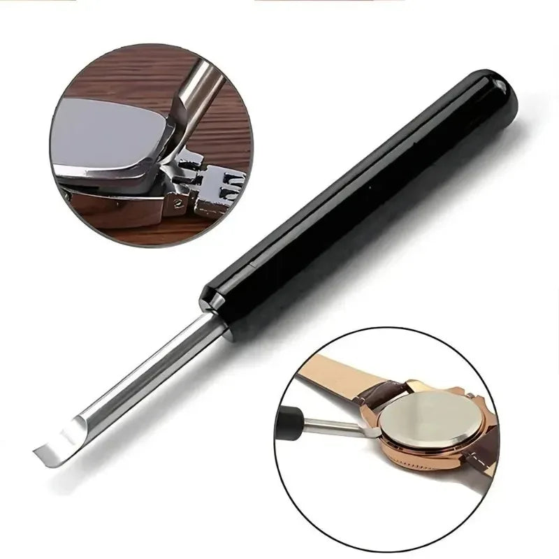 Metal Watch Prying Tool Back Cover Opener Strap Replacement Band Link Pins Remover Watchmaker Repair Kit Beauty Trend Shop