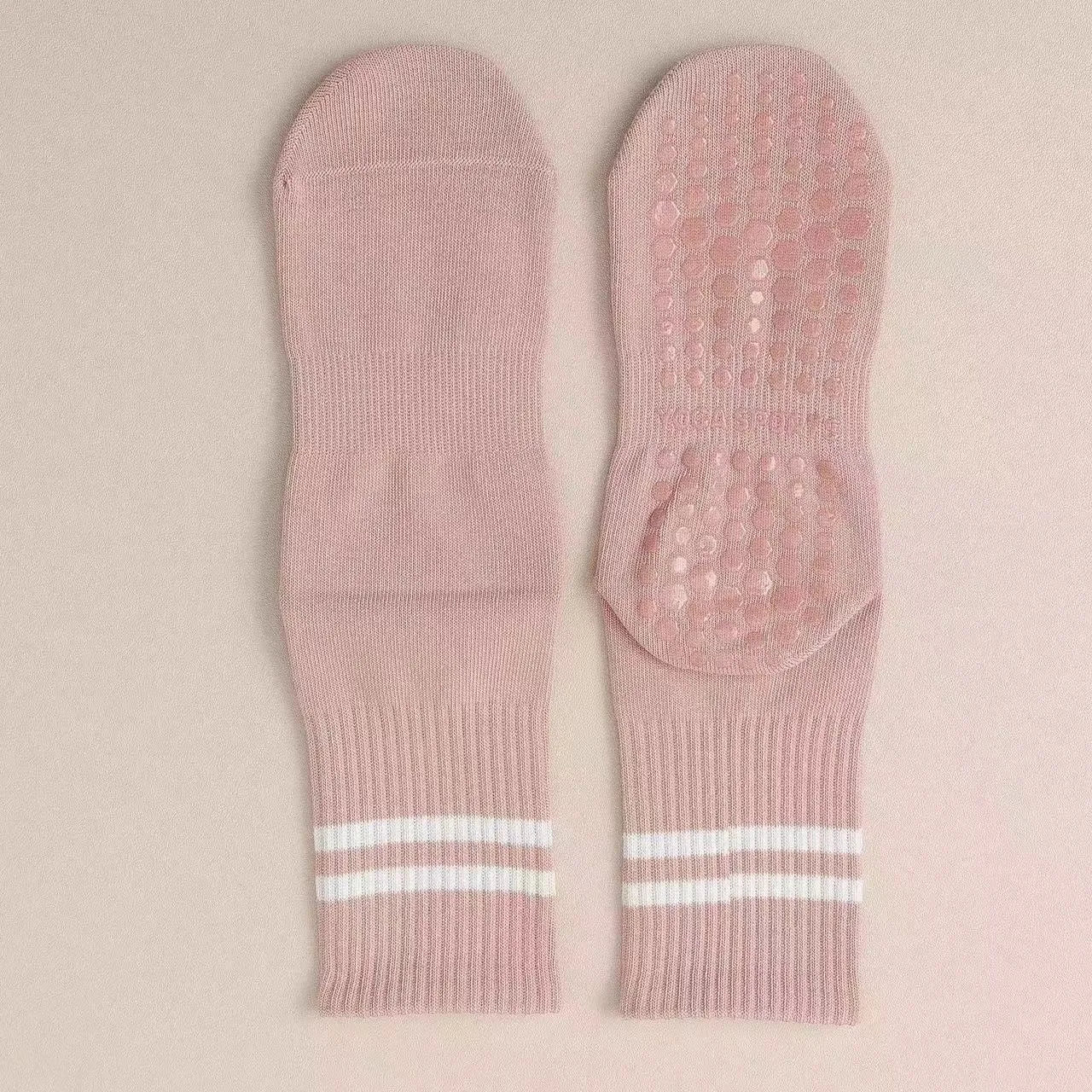 8 Pairs Girl Women's Yoga Socks Solid Colors Non-Slip Grip Socks for Pilates Workouts Ballet Dance and Gym Socks Beauty World Shop