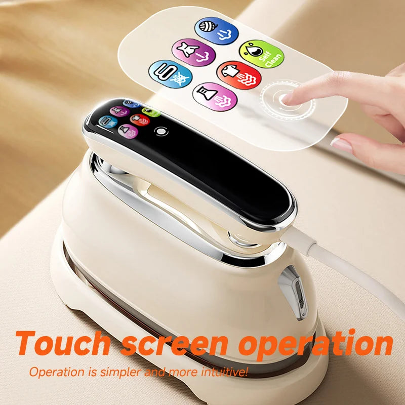 Handheld Vertical Steam Iron Clothing Plate Makeup Iron for Clothes Voor Mini Ironing Machine Portable Travel Garment Steamer Beauty World Shop