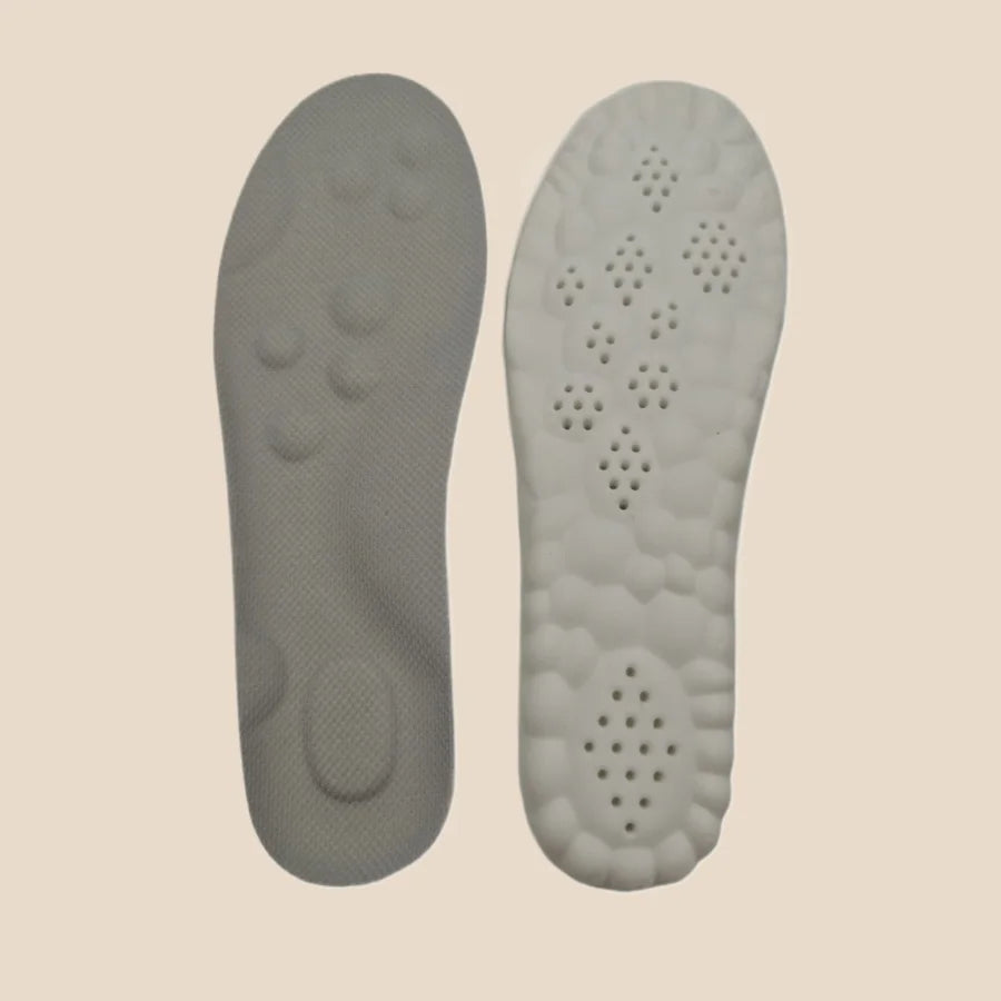 1Pair 4D Soft Shoes Insoles for Feet Plantar Fasciitis Insole Arch Support Orthopedic Inserts Sports Shock Absorption Shoe Pads Beauty Fashion