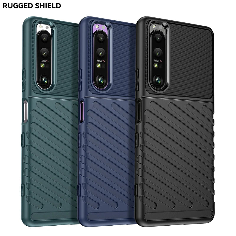Luxury Shockproof Silicone Phone Case for Sony Xperia 1 III - Soft TPU Protective Cover Beauty World Shop