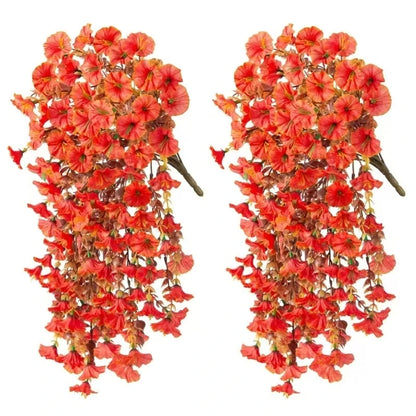 1/2Pcs Artificial Flowers Vine Morning Glory Wedding Bridal Home Room Table Festival Decor Outdoor Yard Garden Arch DIY Gift Box Beauty World Shop