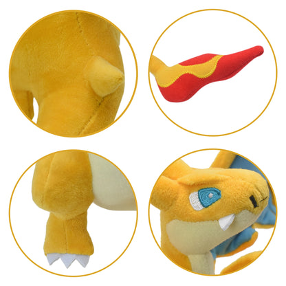 20cm Evolution Mega Charizard Y Plush Toy Doll Pocket Monster Anime Dragon Stuffed Toy Soft Peluche Animals Gift Kids Beauty World Shop