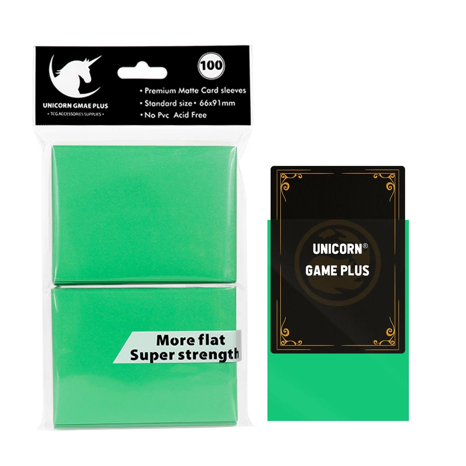 100Pcs/Set 66x91mm Matte Standard Size Card Sleeves TCG Trading Cards Protector for Tarot Shield Board Games Magical Cover PKM Beauty World Shop