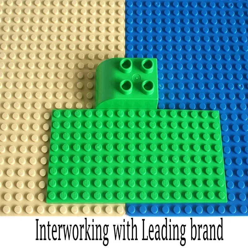 Classic Base Plates 32x32x16x16 Dots MOC DIY Plastic Bricks Baseplates City Dimensions Building Blocks Figures Construction Toys Beauty Fashion