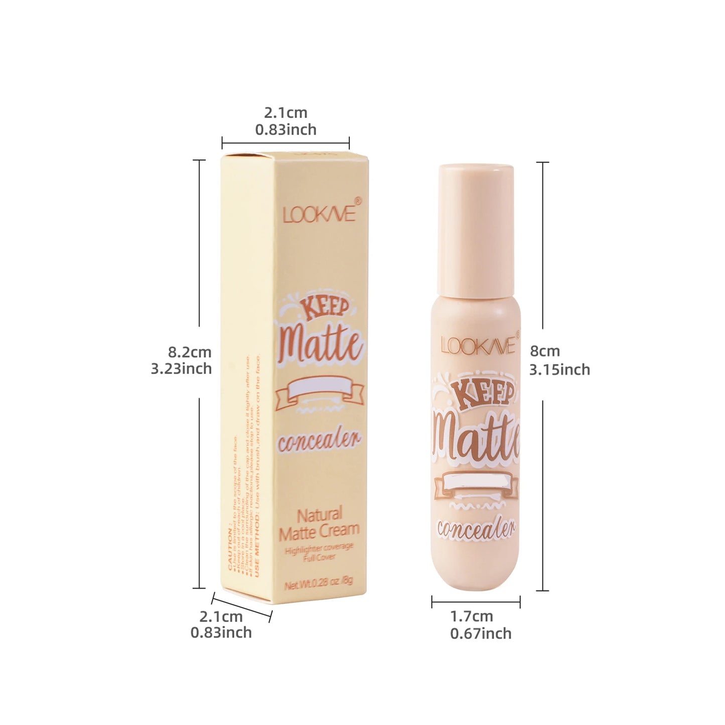Liquid Concealer Stick Foundation Cream 6 Color Moisturizing Full Coverage Acne Dark Circle Natural Matte Concealer Cream Makeup Beauty World Shop