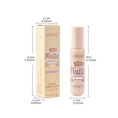 Liquid Concealer Stick Foundation Cream 6 Color Moisturizing Full Coverage Acne Dark Circle Natural Matte Concealer Cream Makeup Beauty World Shop