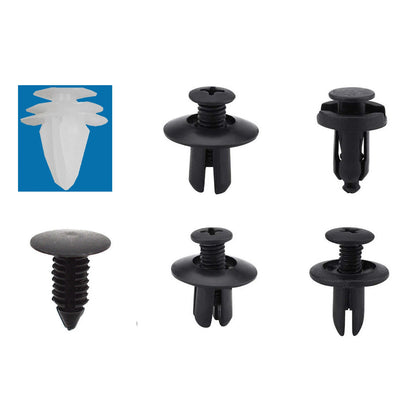 Auto Fastener Clip Mixed Car Body Push Retainer Pin Rivet Bumper Door Trim Panel Fastener Kit Car Clips Box or Bag packaging Beauty World Shop