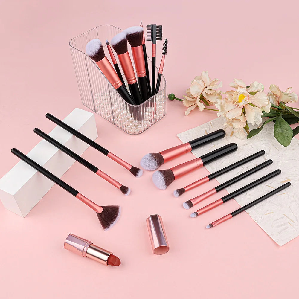 Professional 14/16PCS Makeup Brushes Set Soft Fluffy Eye Shadow Foundation Blush Powder Concealers Female Cosmetics Beauty Tools Beauty World Shop