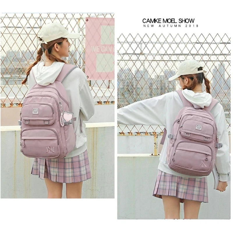 Teenage Girls School Bag Children Backpack Class Child Kids Back Pack Kawaii Bagpack Cute Women Rucksack Female Bolsas Portfolio Beauty World Shop