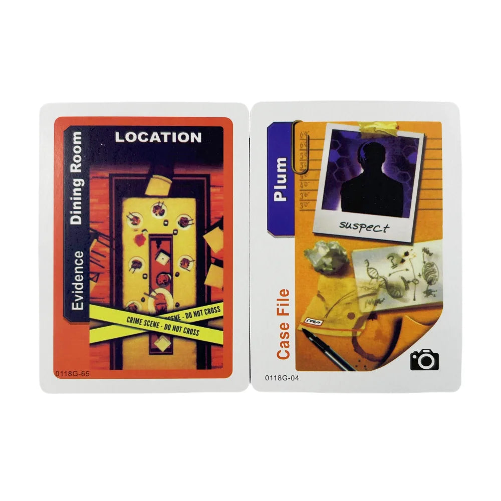Newest Cluedo Card Game Classic Mystery Game Entertainment Multiplayer Interactieve Kaarten Board Game Cards Beauty World Shop