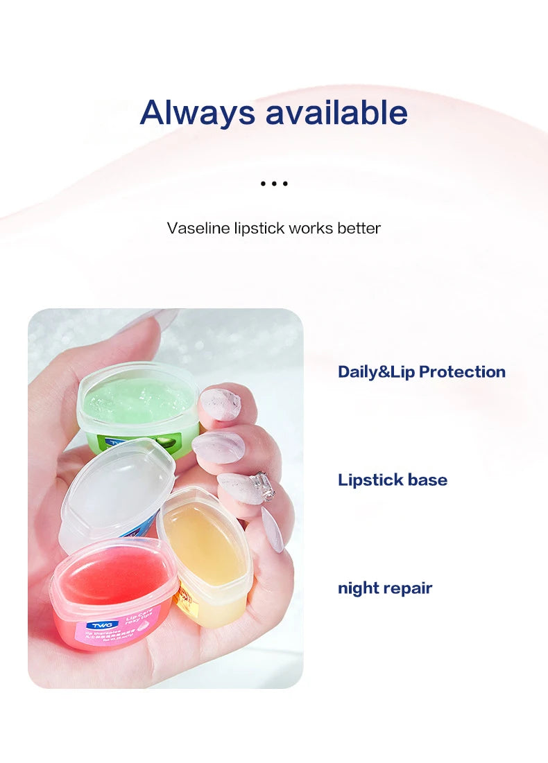 8/6/4pcs Moisturizing Lip Balm Set Lip Care Moisturizing Base Natural Plant Base Moisturizing Crack Lip Care Jelly Moisturizer Beauty Fashion