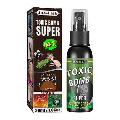 30ml Fart Gag Spray Prank Joke Plastic Spray Can Stink for Adults Kids Terrible Stinky Fart Spray Non Toxic Halloween Funny Toys Beauty World Shop