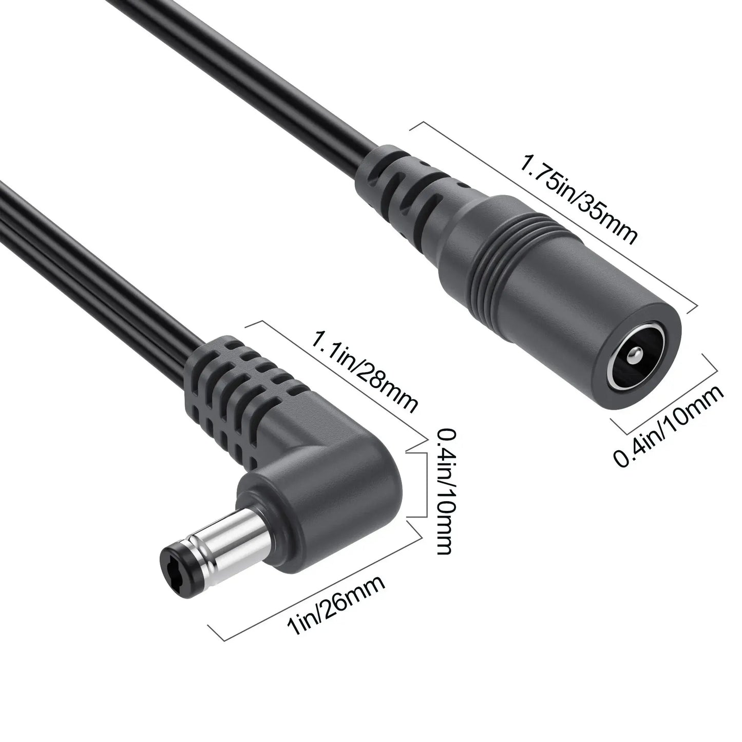 Daisy Chain Cable 1 to 2 3 5 6 8 10 Ways Guitar Effect Pedal Accessory 9V DC Adapter Plug Power Cord Beauty World Shop