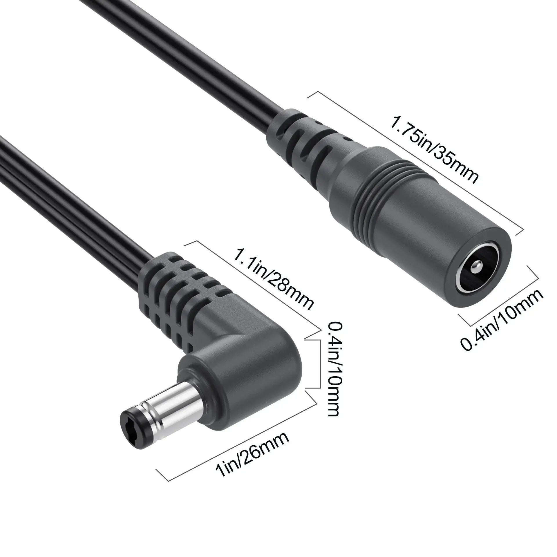 Daisy Chain Cable 1 to 2 3 5 6 8 10 Ways Guitar Effect Pedal Accessory 9V DC Adapter Plug Power Cord Beauty World Shop