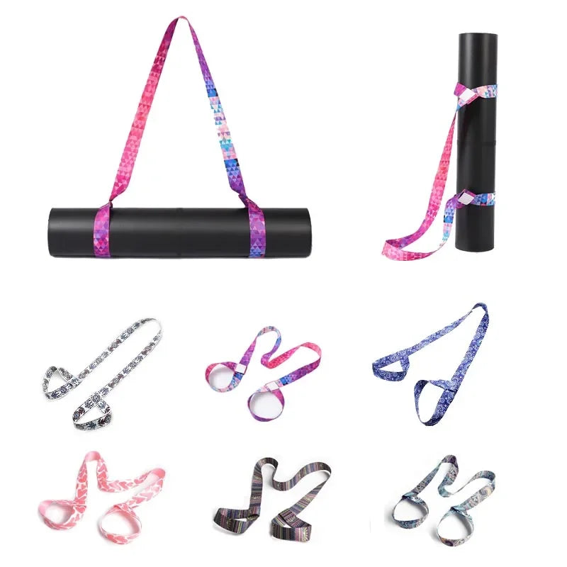 Yoga Mat Strap Stretching Band Elastic Bands Ballet Pilates Elastic Strap for Yoga Equipment Elastic Band for Fitness YJS01 Beauty World Shop