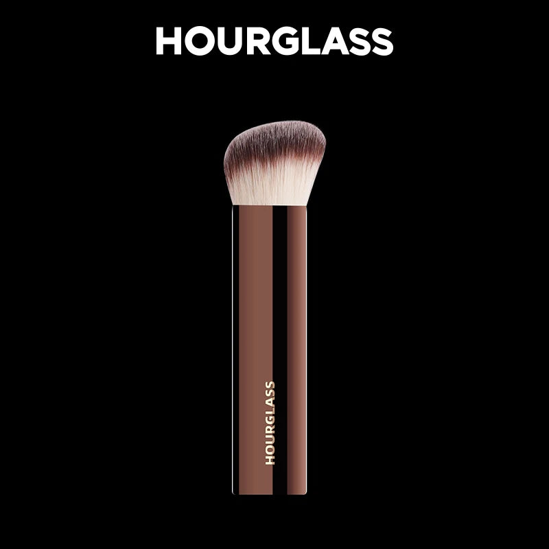 Hourglass Makeup Brush- No.20 Vanish Seamless Finish Foundation Brush Soft Fiber Hair Fashion Design Single Face Brush Beauty World Shop