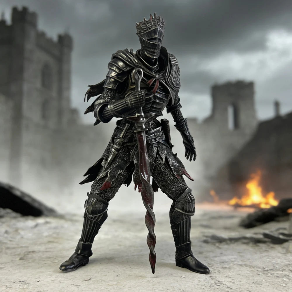 Dark Souls 3 Lord of Cinder Knight Undead Soldier Anime Figure Collectible Desktop Action Model Beauty World Shop