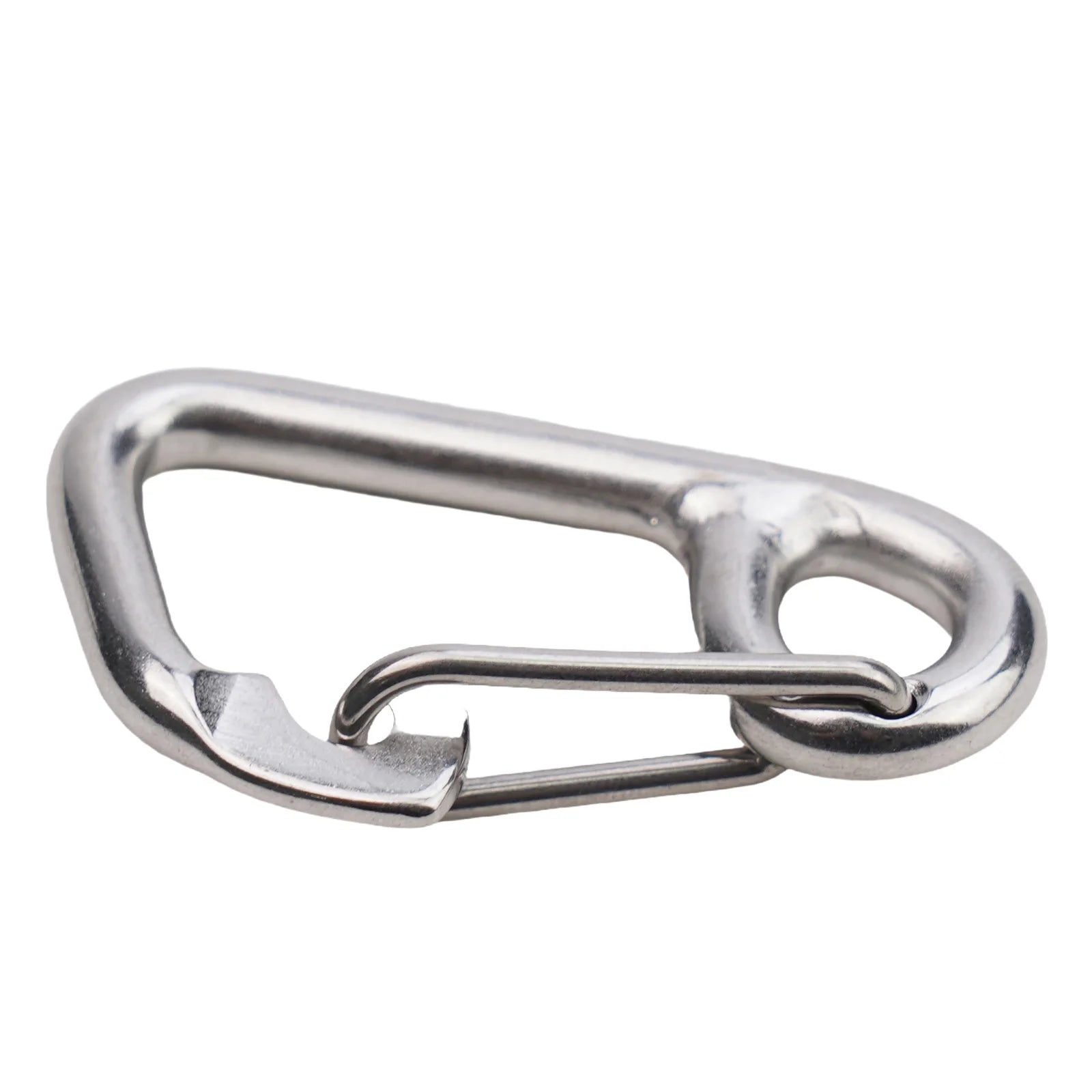 Scuba Diving Hook Stainless Steel Safety Diving Buckle Clip Camping Carabiner Simple Hook Hanging Buckle Snap Kayak Accessories Beauty World Shop