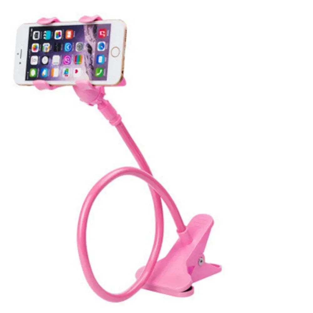 Universal Long Arm Lazy Person Bracket Mobile Phone Clamp Bedside Desktop Support For iPhone Xiaomi Huawei Samsung Phone Stands Beauty World Shop