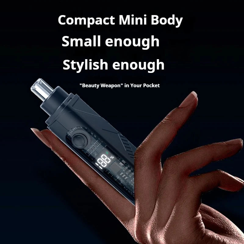Portable Nose Ear Hair Trimmer Electric Clipper for Men Women Rechargeable Painless Hair Removal Kit Beauty World Shop