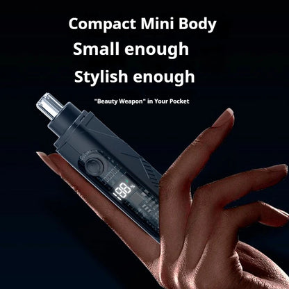 Portable Nose Ear Hair Trimmer Electric Clipper for Men Women Rechargeable Painless Hair Removal Kit Beauty World Shop