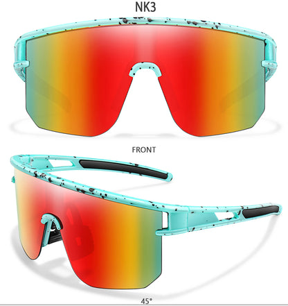 3-8 Years Old Brand Kids Cycling Sunglasses Boys Girls Outdoor Baseball Bike Bicycle Sport Eyewear Youth Gift UV400 Beauty World Shop