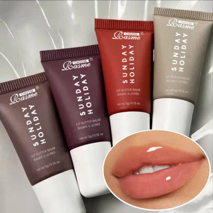 Moisturizing Mirror Lip Gloss Lip Vanilla Pink Sugar Coffee Cake Smell Lipstick Transparent Oil Makeup Beauty World Shop