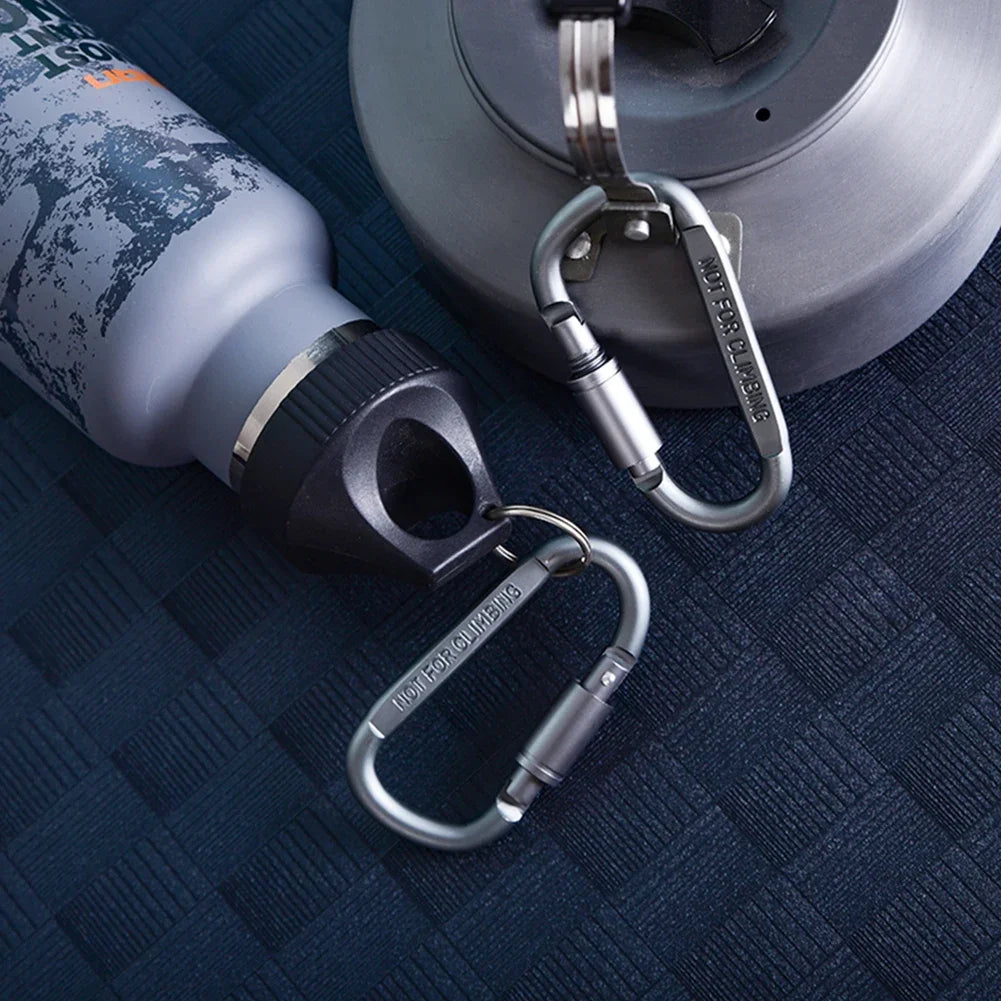 4-6PCS Carabiner Set For Key Camping Survival EDC Outdoor Keychain Clip  Alloy Aluminum Tactical Caribiner Hook Karabiners Beauty World Shop