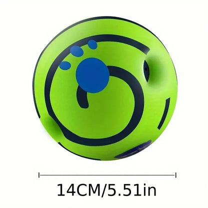 Funny Interactive Giggle Ball - Balls for Dog IQ Training, Pet Interactive Toy, Stimulating Play, Mental Stimulation, and Exerci Beauty World Shop