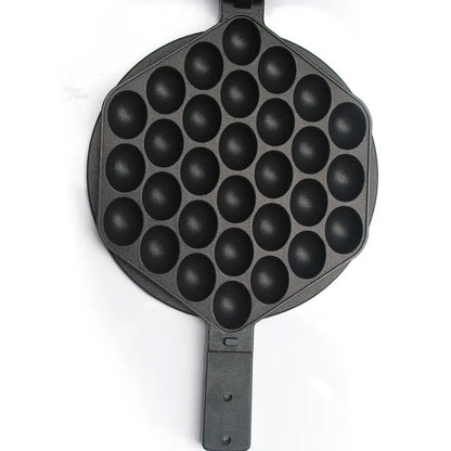 Commercial QQ Eggs Bubble Ball Baking Waffle Maker Iron Hongkong Waffle Eggette Mould Cake Mold Electirc Machine Non-stick Plate Beauty World Shop