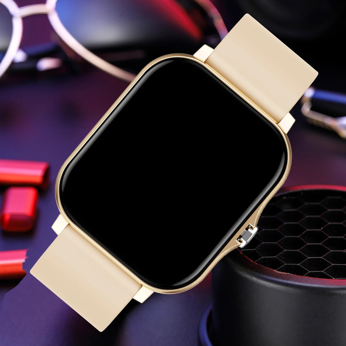 1.83'' Waterproof Smart Watch with Message Answer Call Sleep Monitoring Sports Pedometer Information Alerts For iPhone Android Beauty World Shop