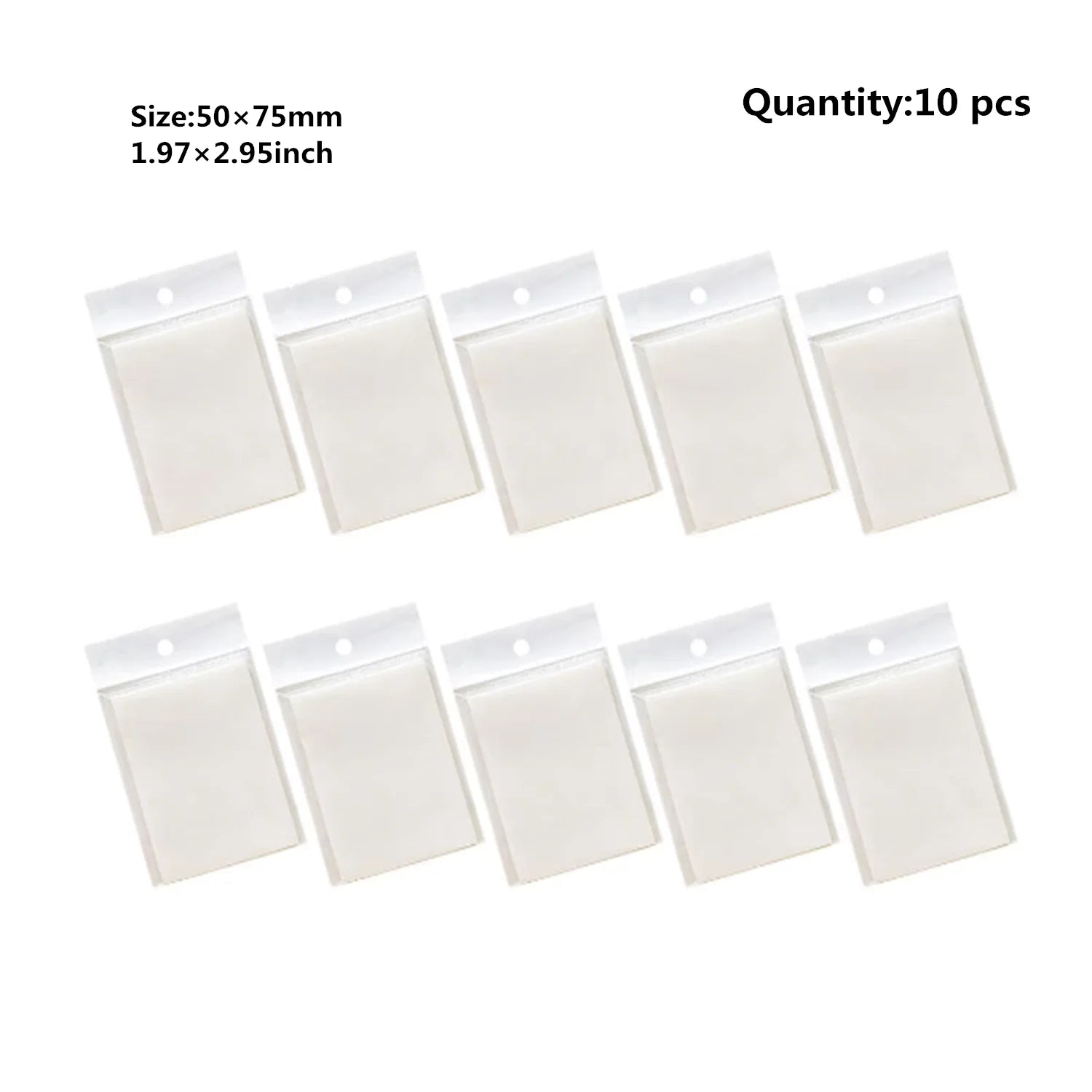 50 Sheets Transparent Sticky Note Pads Waterproof Self-Adhesive Memo Notepad School Office Supplies Stationery Beauty World Shop