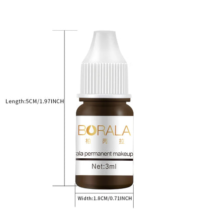 Borala 26 Colors 3ML Permanent Makeup Tattoo Lips Eyebrows Eyeliners Pigments Sample Size Tattoo Pigments Beauty Art Women Use Beauty World Shop